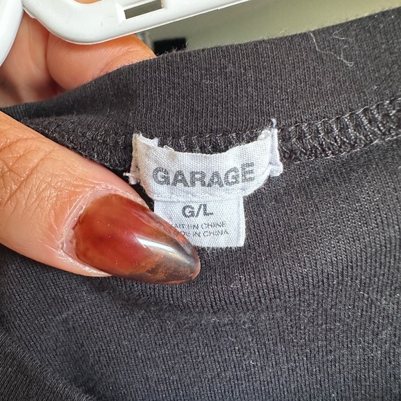 Hot Mess Black Crop Top - Picture 2 of 6